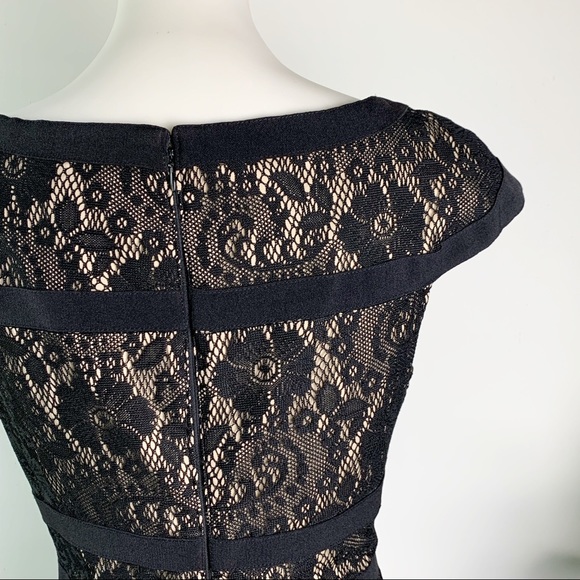 Adrianna Papell | Lace Sheath Dress - Picture 6 of 8